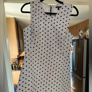 Polka dot skater dress size 10 by express